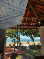 Refrigerador, microondas, horno, licuadora