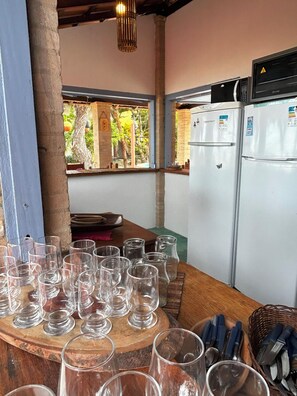 Fridge, microwave, oven, blender - Pousada Maraua (Prado)