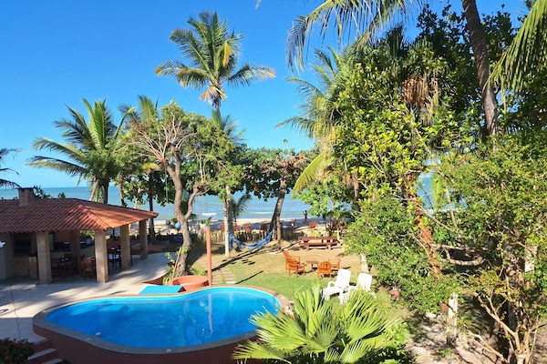Habitació triple superior, pati hawaià, vistes al mar | Vista des de l'habitació