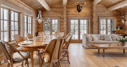 Spacious Chalet in Trysil with sauna, next to pists and spectacular views views o
