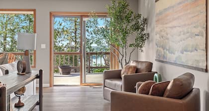 New Listing! Relax at Hayden Lake | Stunning Views, Hot Tub & Games
