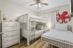 2 bedrooms, iron/ironing board, travel crib, free WiFi
