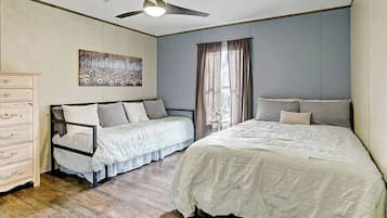 3 habitaciones, wifi y ropa de cama