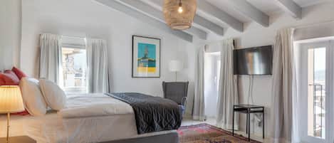 Junior-studiosviitti | 1 makuuhuone, työpöytä, kannettavalle tietokoneelle sopiva työtila