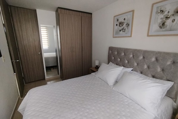 1 bedroom, iron/ironing board, free WiFi, bed sheets