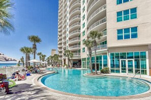 Indoor pool, a heated pool