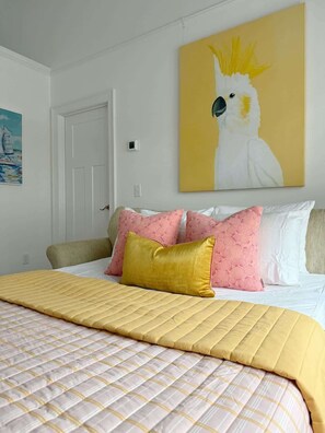 1 bedroom, iron/ironing board, travel cot, free WiFi