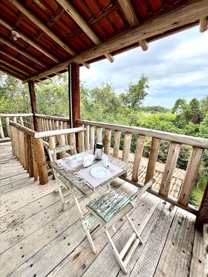 Panoramic Studio Suite | Veranda - Pousada Vila Cizinho (Itaúnas)