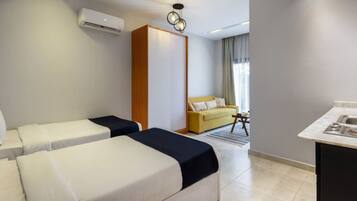 1 chambre, fer et planche à repasser, Wi-Fi, draps fournis