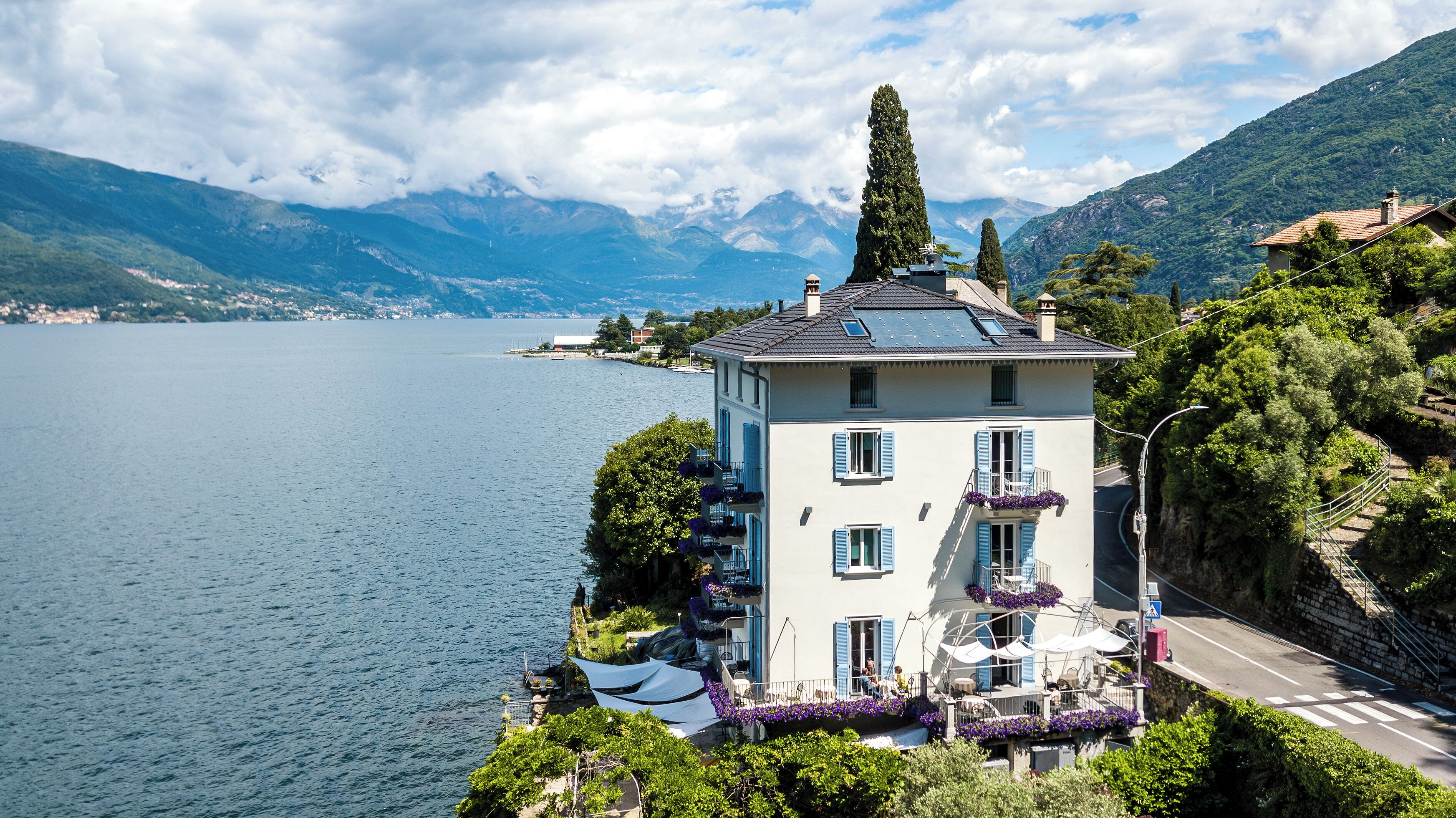 Fassade der Unterkunft