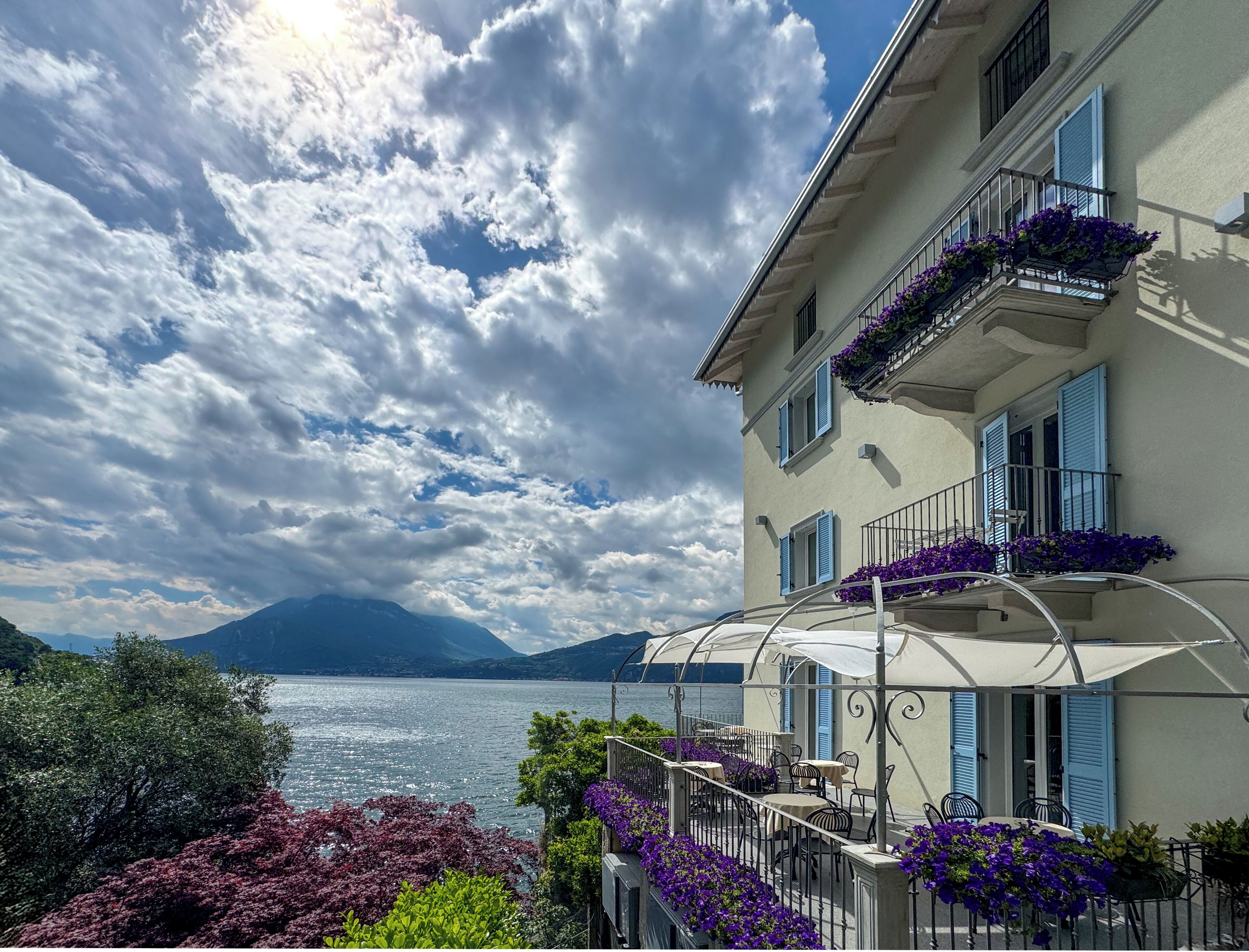 Façade de l’hébergement