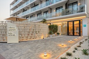 Entrada de la propiedad