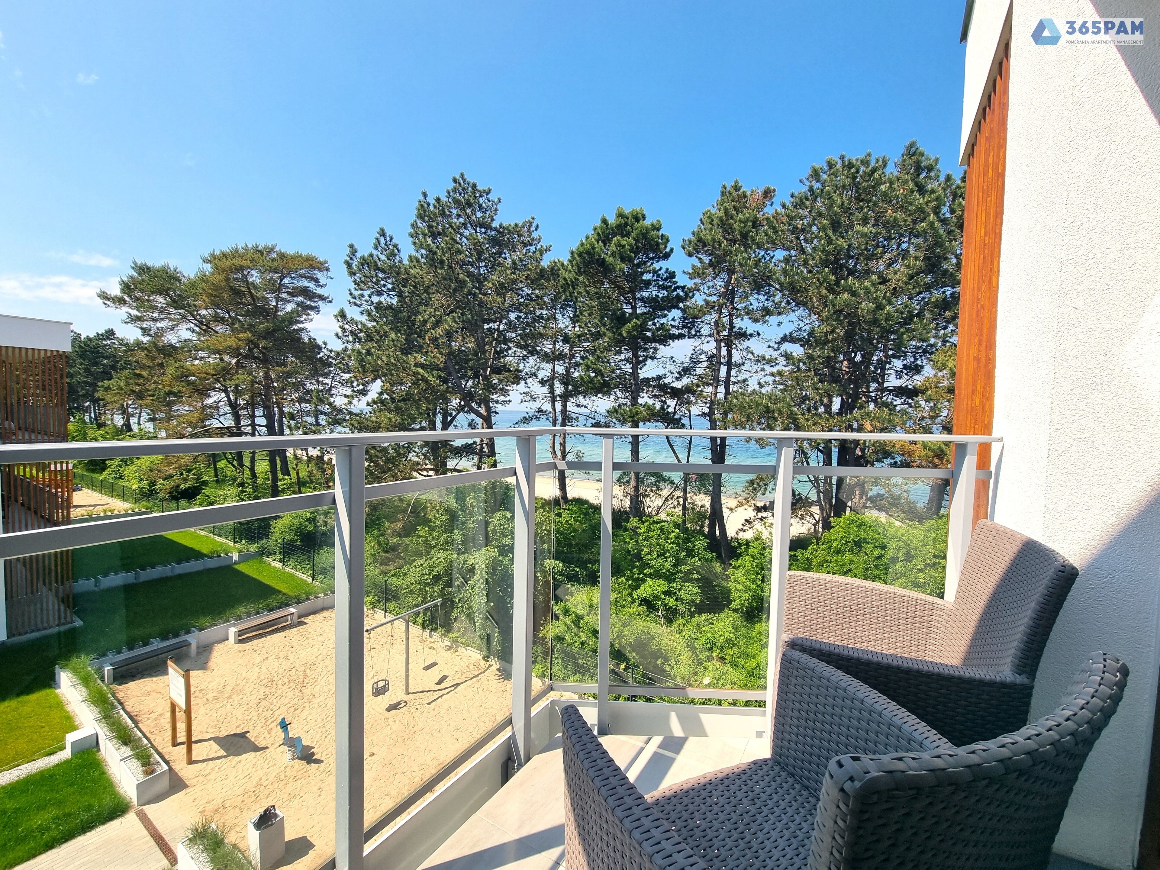 Comfort-lejlighed - balkon - havudsigt | Udsigt fra balkon