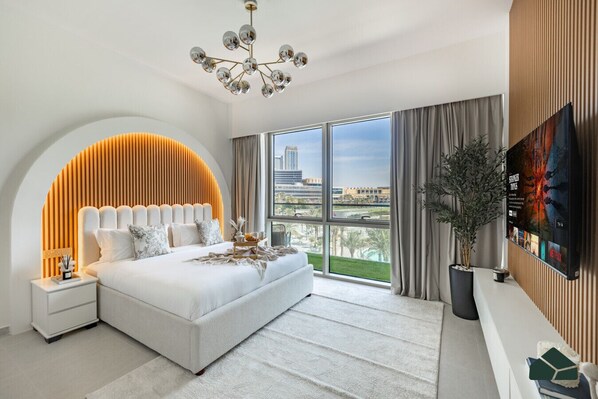 2 室のベッドルーム、デスク、アイロン / アイロン台、WiFi (無料)