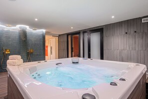 Bubbelpool inomhus