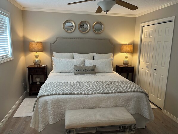 4 bedrooms, travel cot, free WiFi, bed sheets