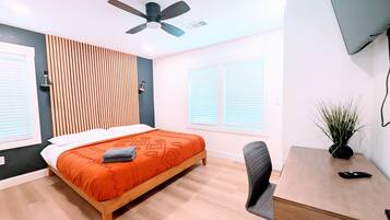 4 chambres, fer et planche Ă  repasser, Wi-Fi gratuit, draps fournis