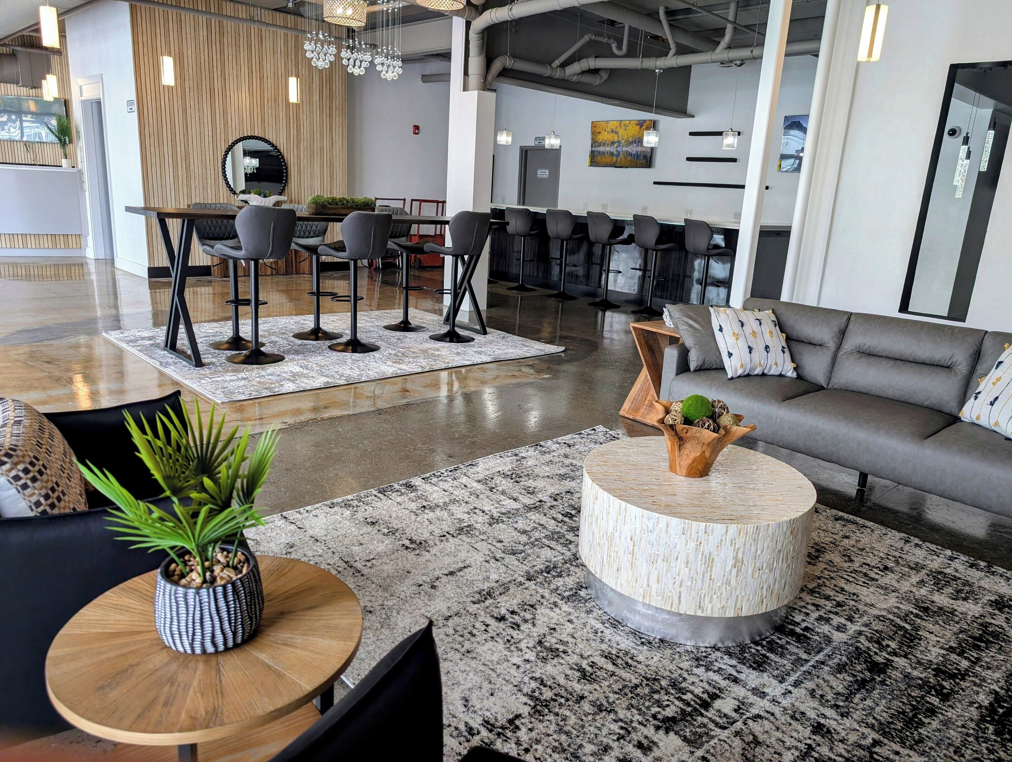 Lobby sitting area