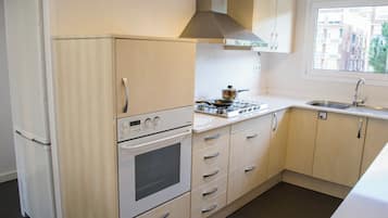 Classic Apartment, Balcony, Garden View | Private kitchen