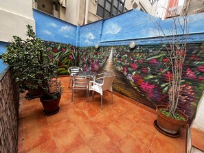 Appartamento Deluxe, 3 camere da letto | Terrazza/patio