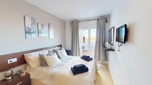 2 chambres, fer et planche à repasser, accès au Wi-Fi (inclus)