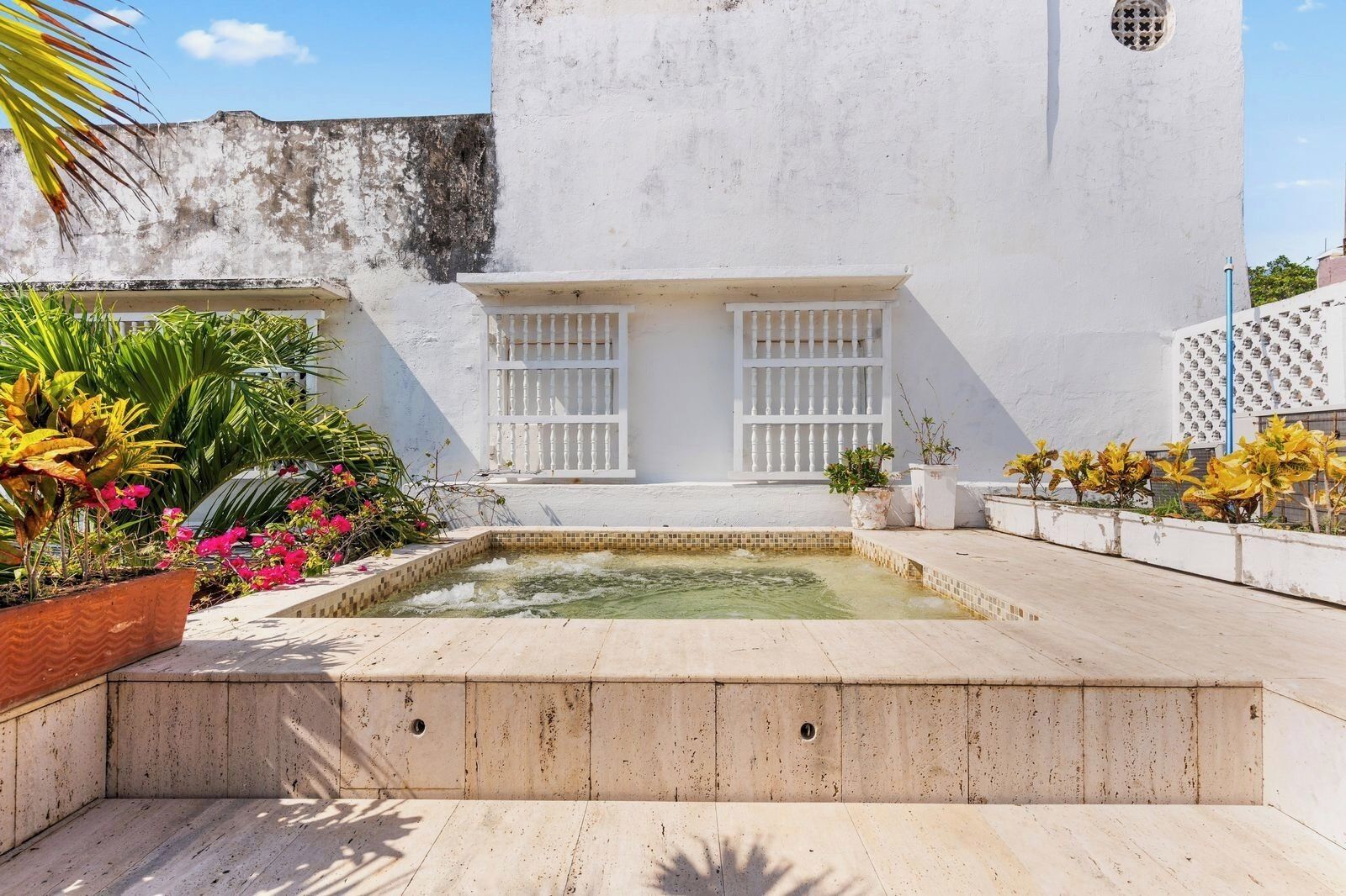 Alberca al aire libre 