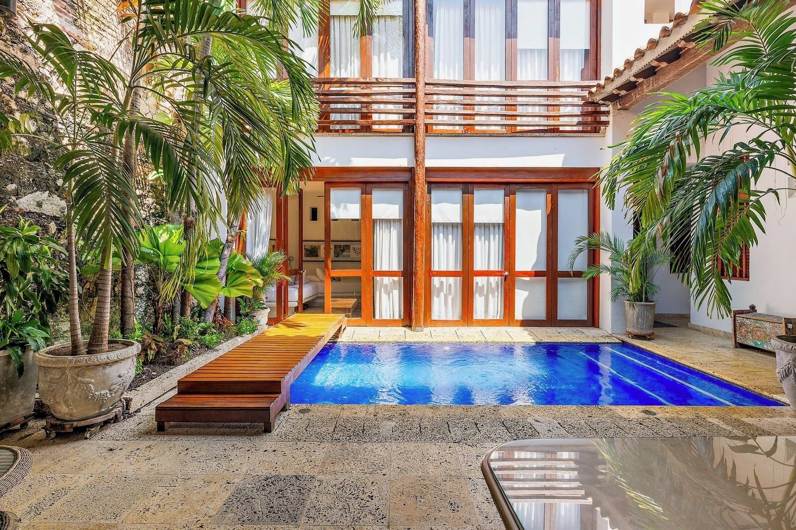 Alberca al aire libre 