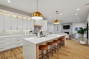 Interior - PK Juniper Overlook | Brand new home! | Sleeps 17 w 2 living rooms, kayaks/games (Graford)