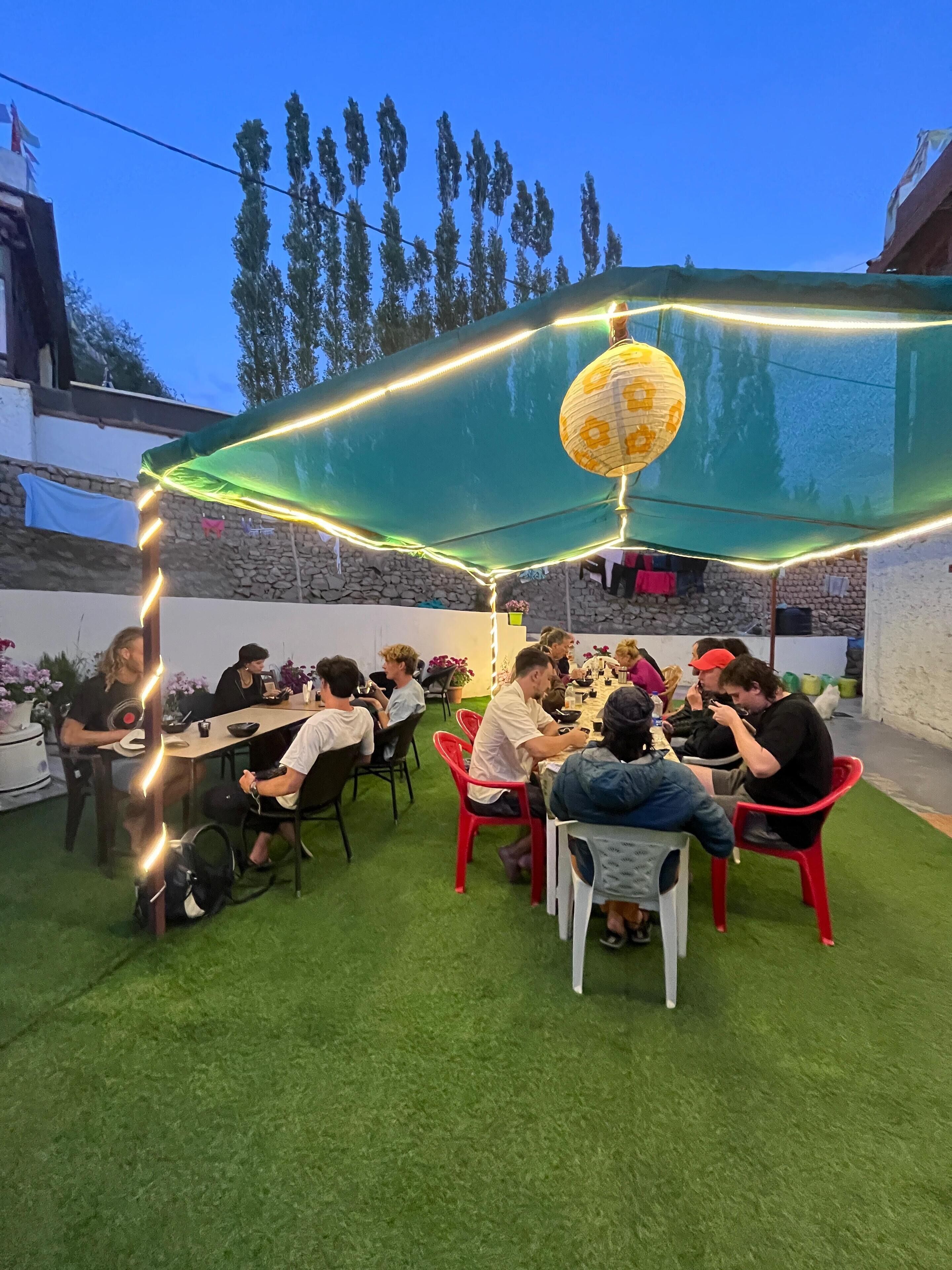 Front of property - evening/night