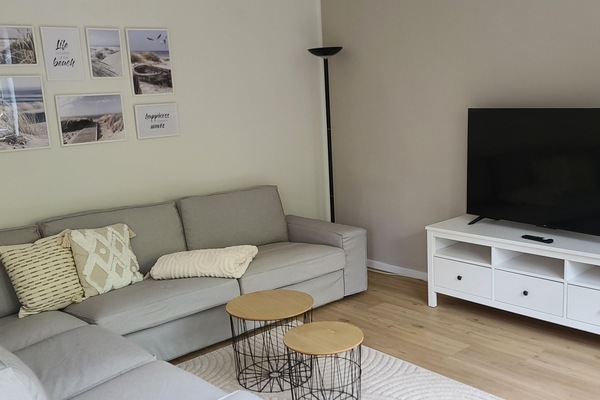 Wohnzimmer mit Smart-TV