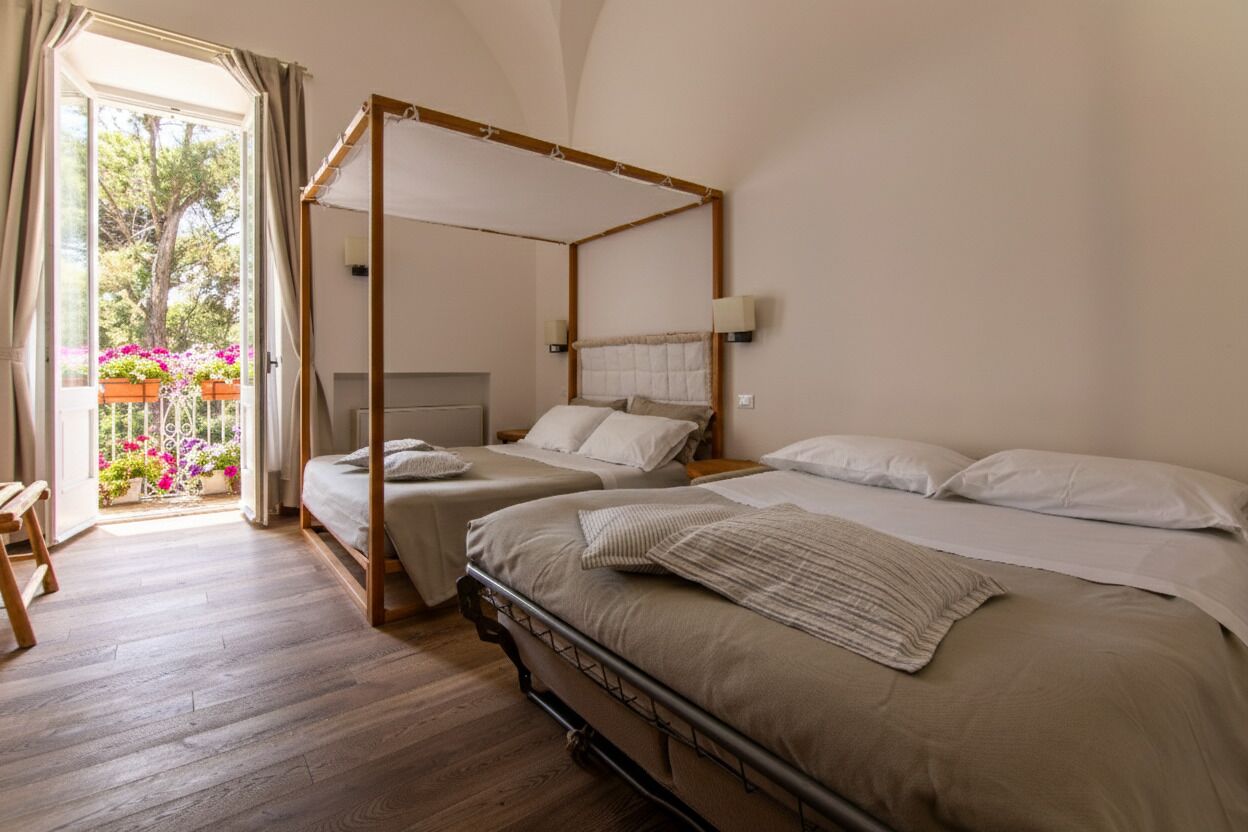 Standard Quadruple Room, Private Bathroom | Egyptian cotton sheets, premium bedding, down duvets, memory-foam beds