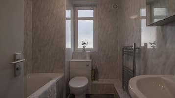 Shower, hair dryer