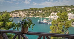 Vista a la playa o el mar