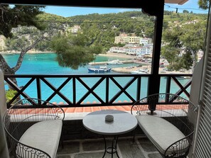In-room safe, desk, laptop workspace, blackout curtains - Liadromia Hotel (Alonissos)