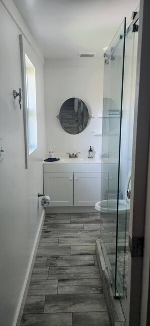 Towels, soap, toilet paper