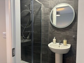 Hair dryer, towels