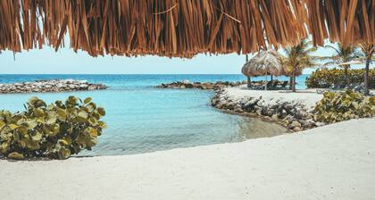 Appartement de luxe en bord de mer avec plage privée, vue mer et bureau