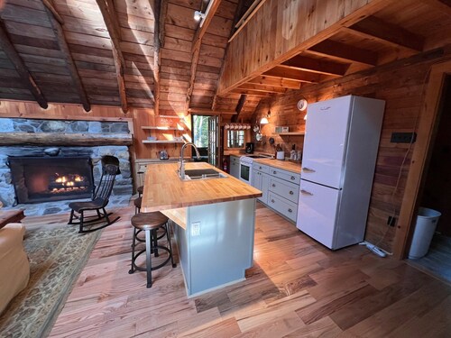 Two charming cottages, a quiet ocean cove, a serene forest with private trails