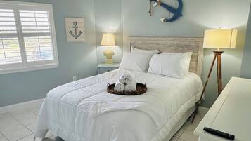 3 slaapkamers, een strijkplank/strijkijzer, wifi, beddengoed