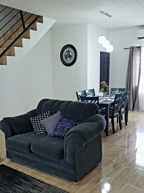 Living area - Entire (1 bedroom) townhouse in May Pen, Jamaica (May Pen)