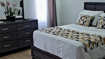 1 makuuhuone, silitysrauta/-lauta, Wi-Fi, vuodevaatteet