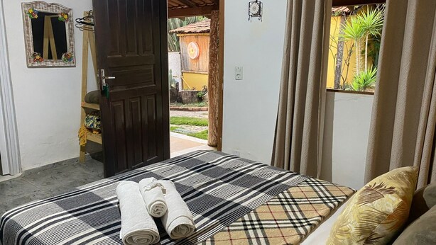 Suíte standard, vista para o jardim | Escrivaninha, espaço de trabalho para notebook, Wi-Fi de cortesia