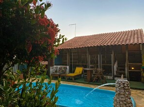 Indoor pool, pool loungers - Pousada Princesa da Serra (Santana do Riacho)