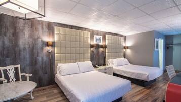 Deluxe Double Room, City View | Desk, laptop workspace, free WiFi