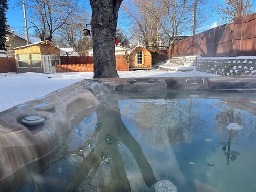 Lingonberry Cottage is a secluded retreat in downtown CDA, Idaho.