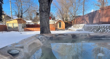 Lingonberry Cottage is a secluded retreat in downtown CDA, Idaho.