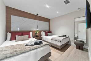 8 bedrooms, iron/ironing board, travel cot, free WiFi