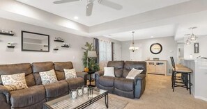 TV connectée, cheminée