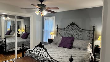 The Silver Suite | Premium bedding, down duvets, desk, free WiFi