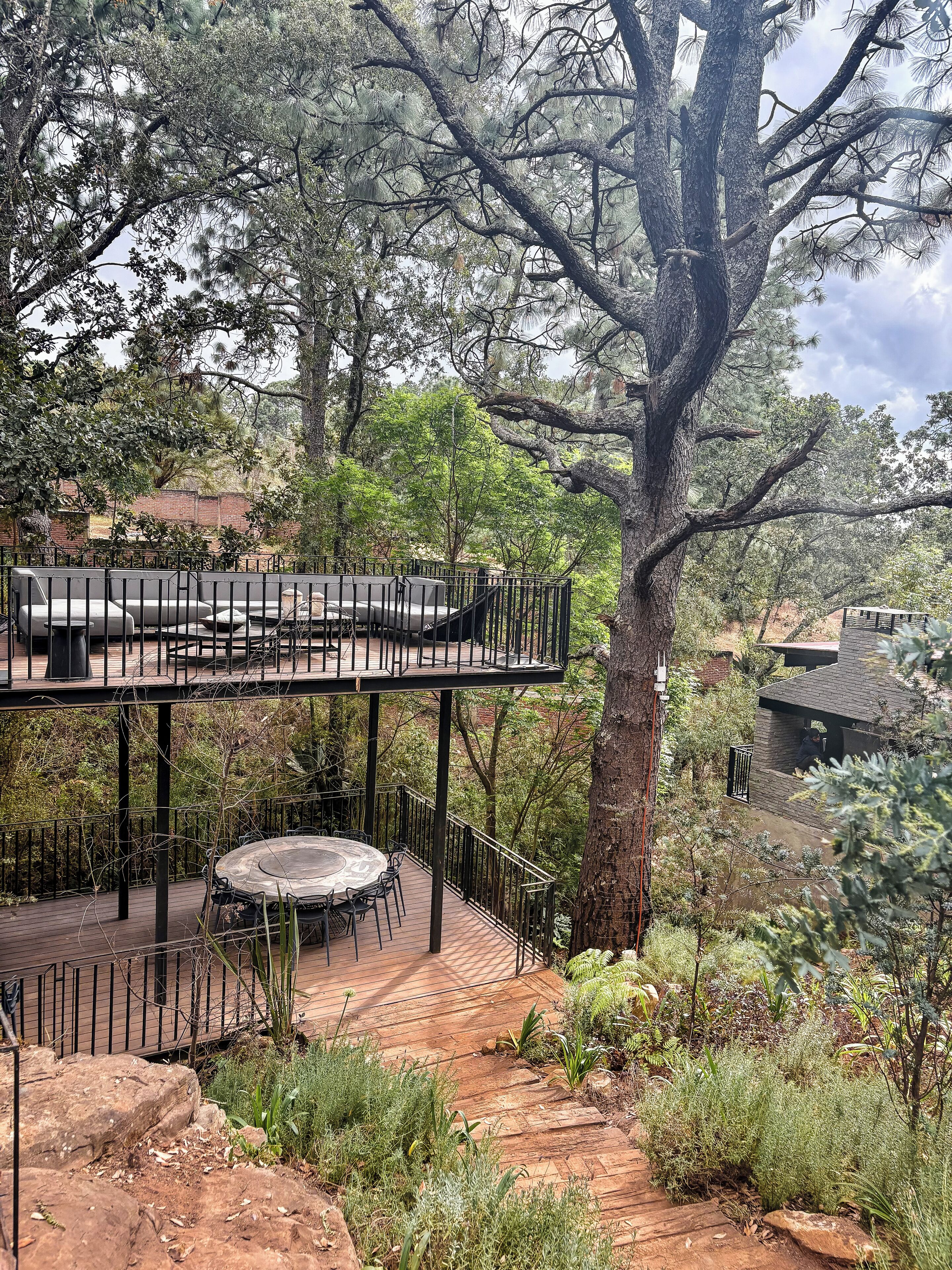 Área para banquetes al aire libre